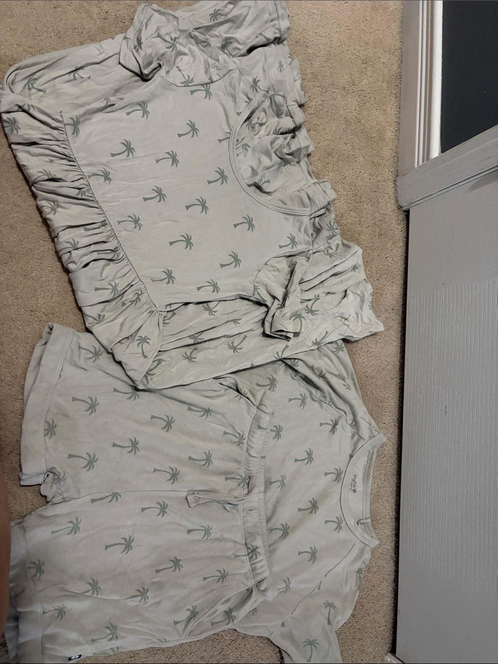 Kyte BABY Palm Tree Dress and Top/Short
